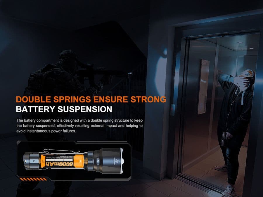 Fenix TK22R 3200 Lumen Rechargeable Tactical Torch