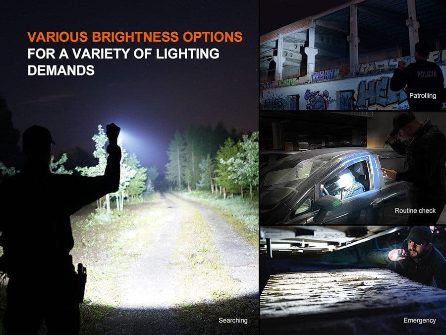Fenix TK22R 3200 Lumen Rechargeable Tactical Torch