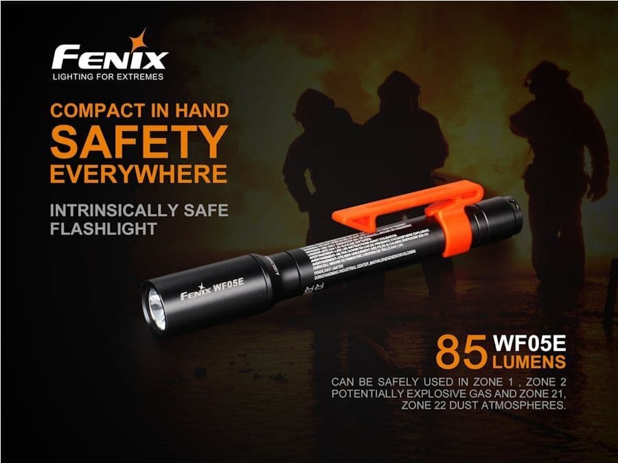 Fenix WF05E ATEX  Intrinsically Safe LED Torch