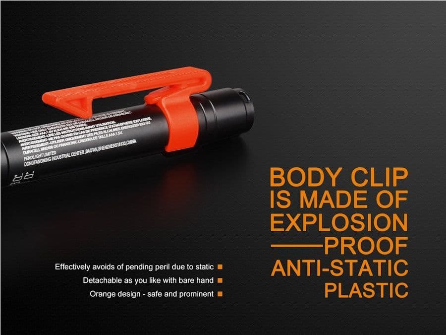 Fenix WF05E ATEX  Intrinsically Safe LED Torch