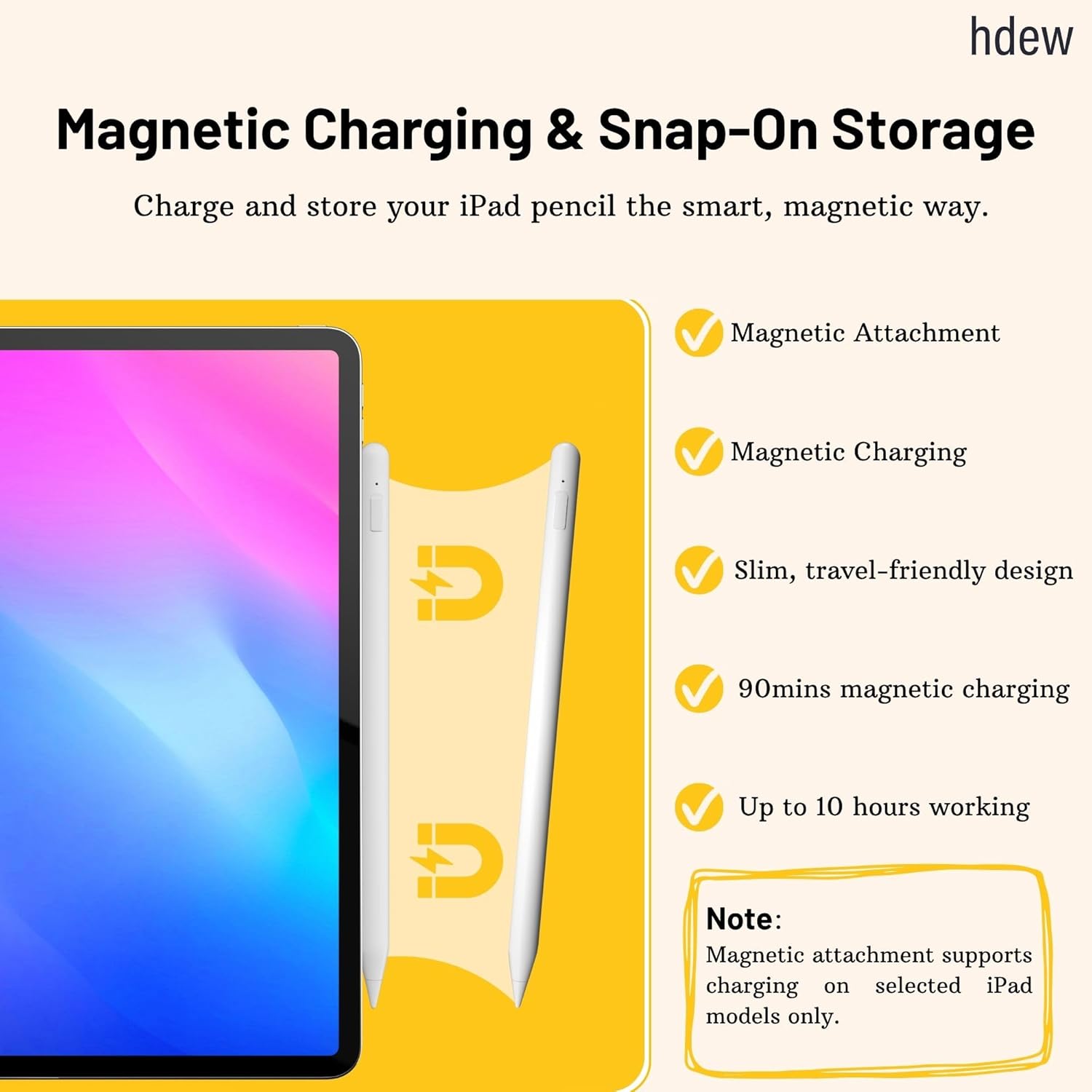 HDEW Flow Stylus Pen for iPad