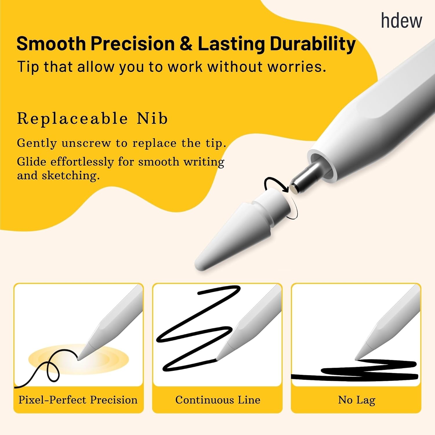 HDEW Flow Stylus Pen for iPad