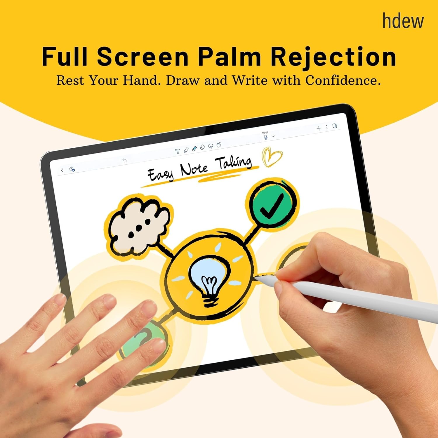 HDEW Flow Stylus Pen for iPad