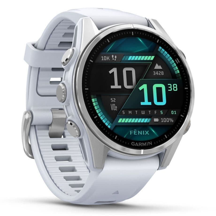 Garmin Fenix 8 Silver/Whitestone