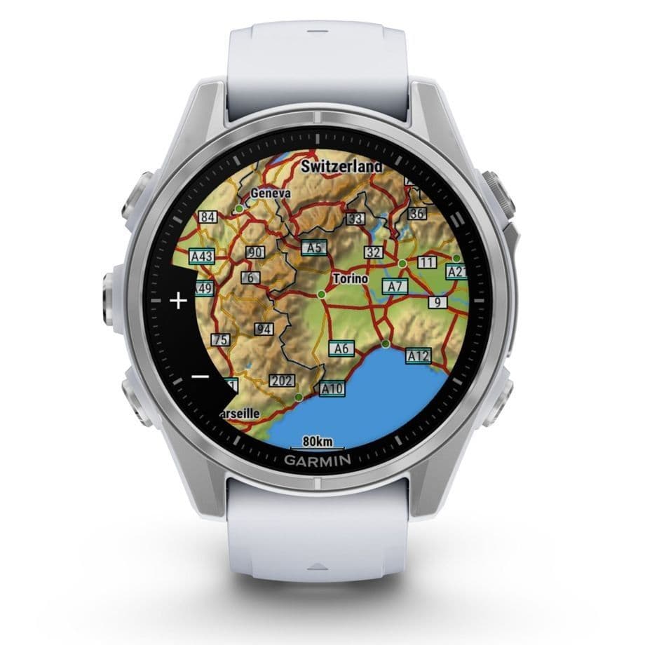 Garmin Fenix 8 Silver/Whitestone