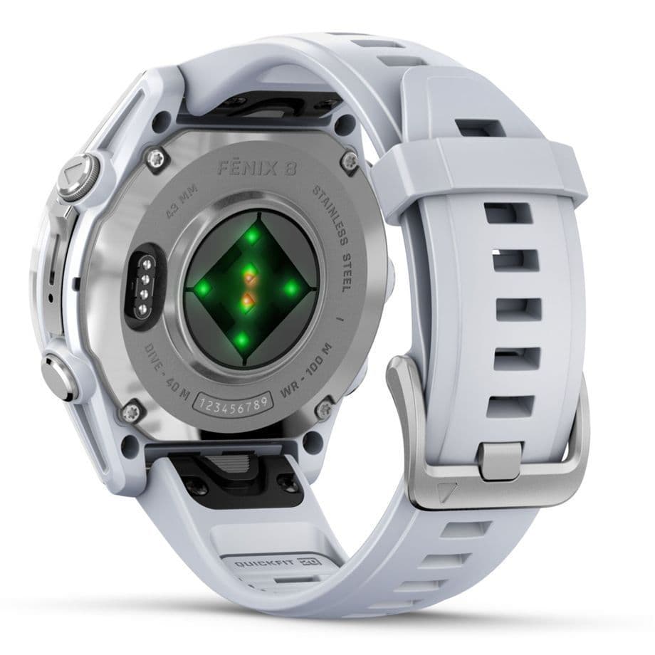 Garmin Fenix 8 Silver/Whitestone
