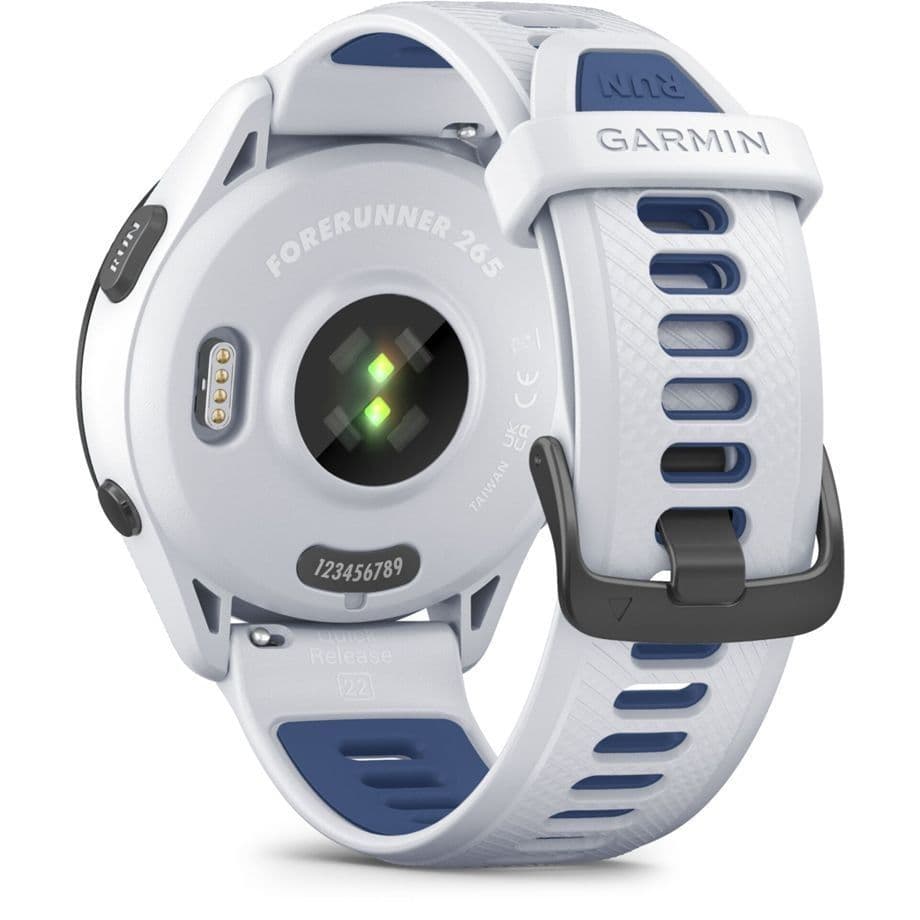 Garmin Forerunner 265 White/Tidal Blue