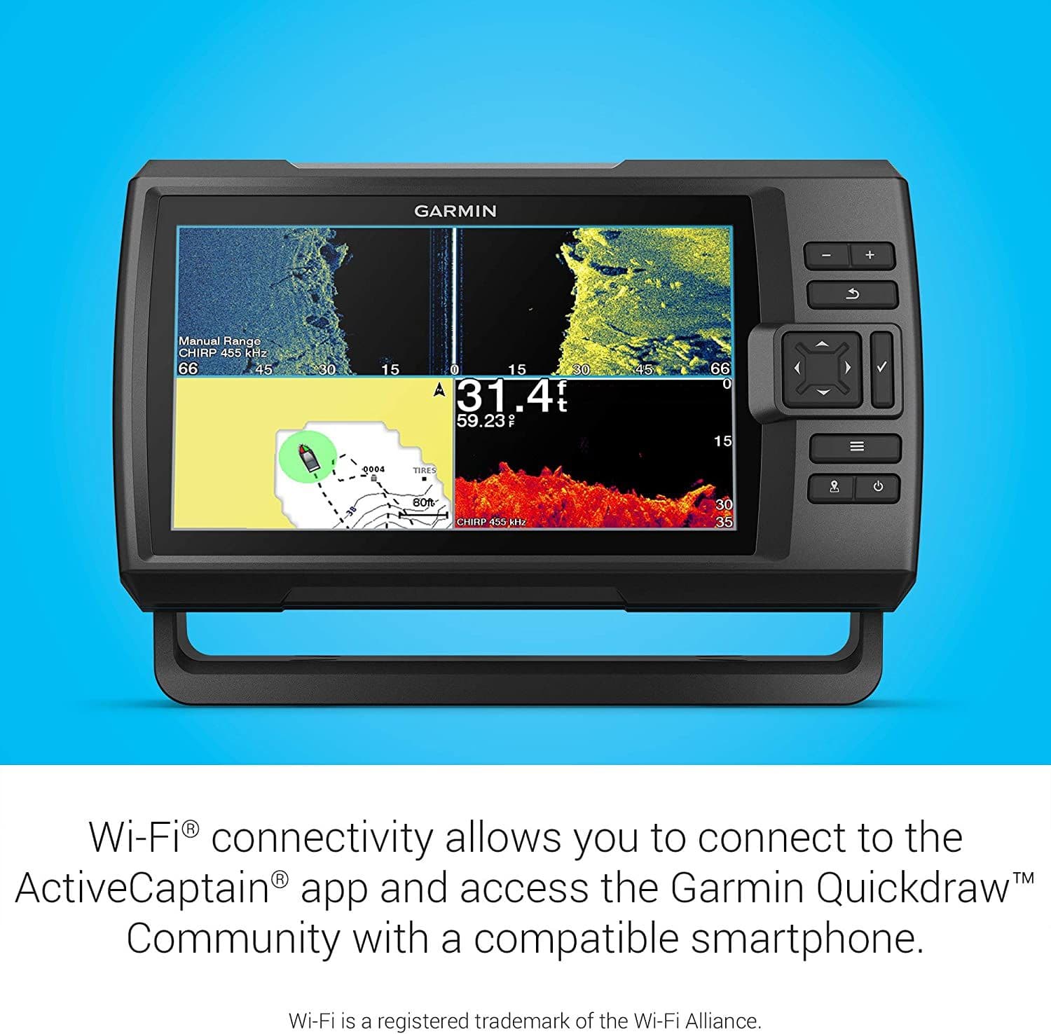 GARMIN STRIKER Vivid 9sv fishfinder without transducer