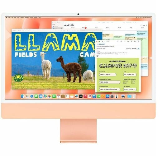 Apple iMac M4 8-Core 16/256GB Orange