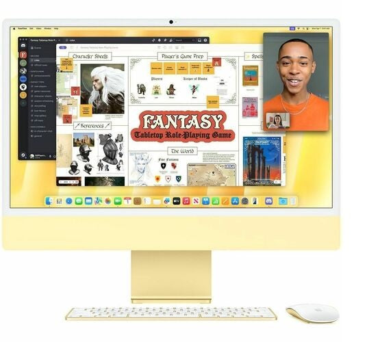 Apple iMac M4 8-Core 16/256GB Yellow