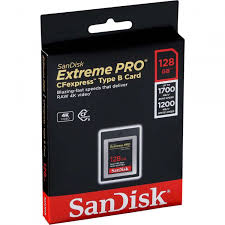 SanDisk CF Express Type 2 128GB Extreme Pro