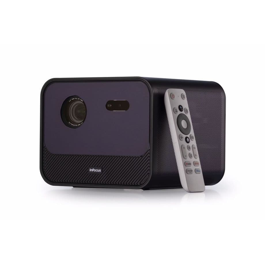 InFocus Crusader Grandmaster IN3028SL projector with stand
