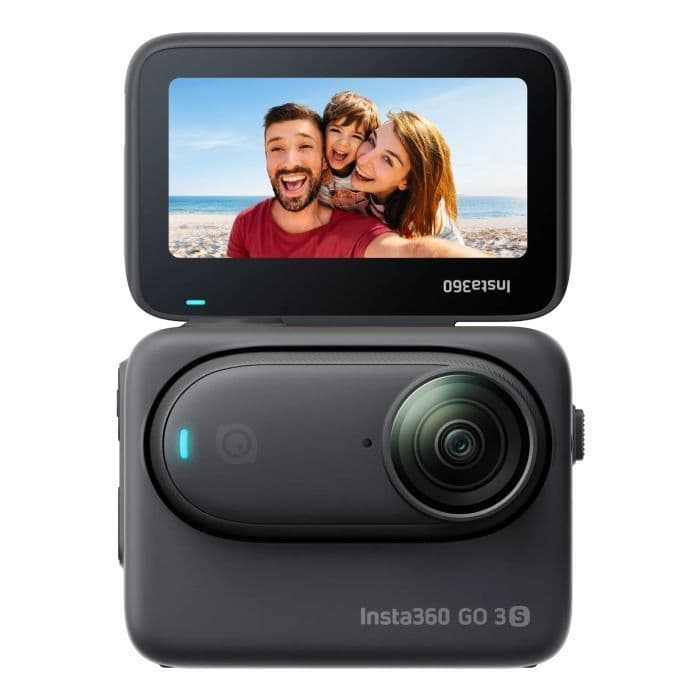 Insta360 Go 3S 4K 128GB Action Camera - Black