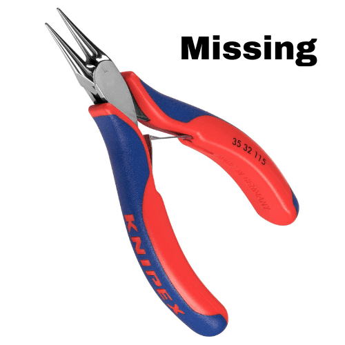 KNIPEX Case with Electronic Pliers - 7 pcs (Open Box )