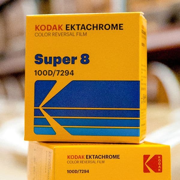 Kodak Ektachrome 100D Colour Transparency Film #7294 (Super 8, 50' Roll)