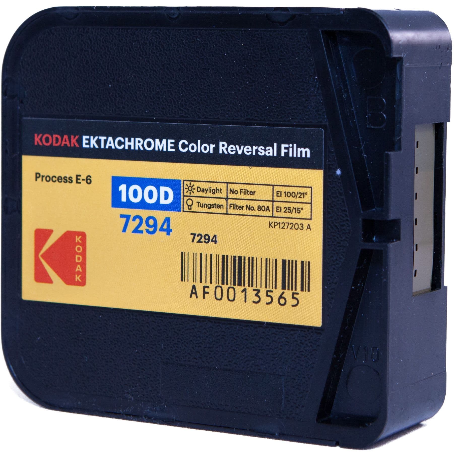 Kodak Ektachrome 100D Colour Transparency Film #7294 (Super 8, 50' Roll)