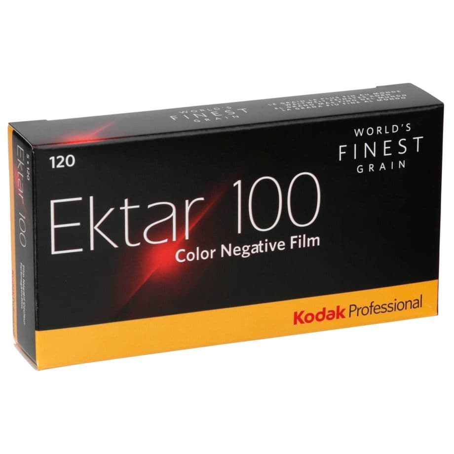 Kodak Ektar 100 Colour Negative Film (120, 5-Pack)
