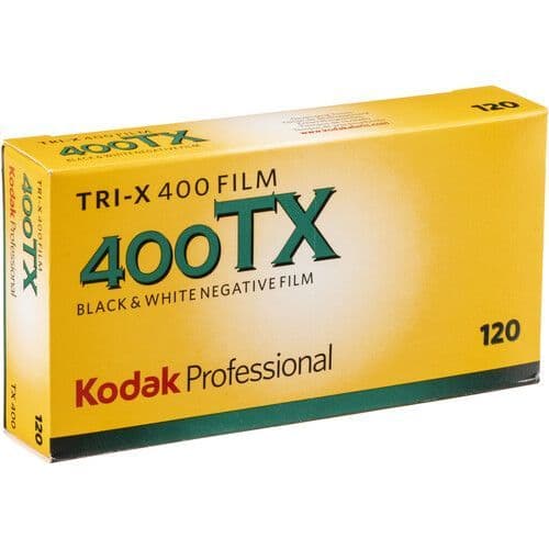Kodak Tri-X 400 Black and White Negative Film (120, 5-Pack)