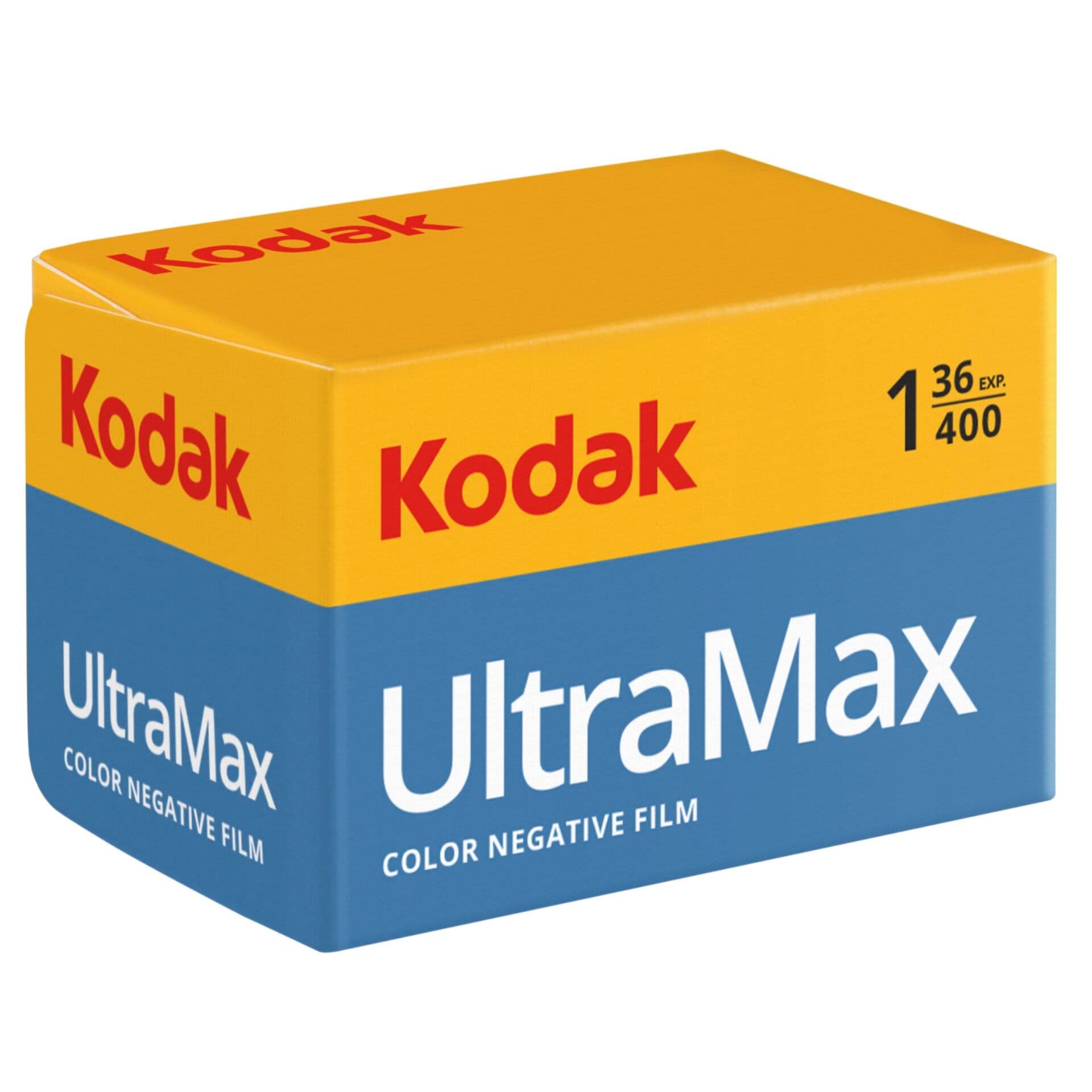 Kodak UltraMax 400 Colour Negative Film (35mm, 36 Exposures)