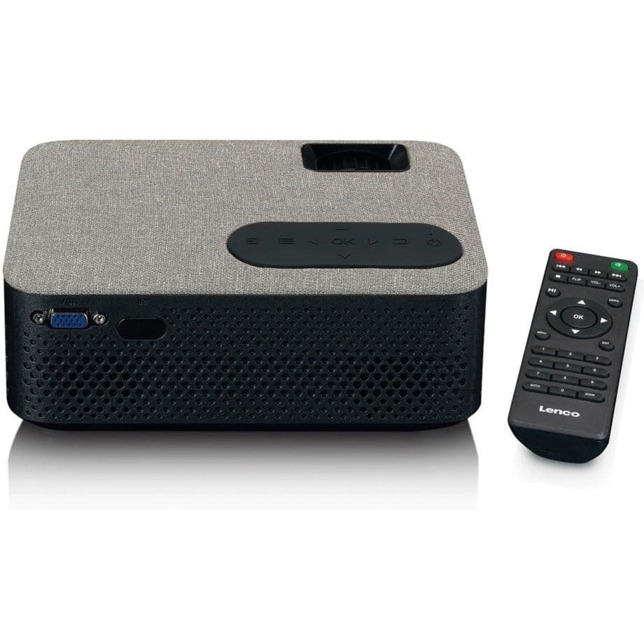Lenco LPJ-700 BKGY LCD Bluetooth Projector
