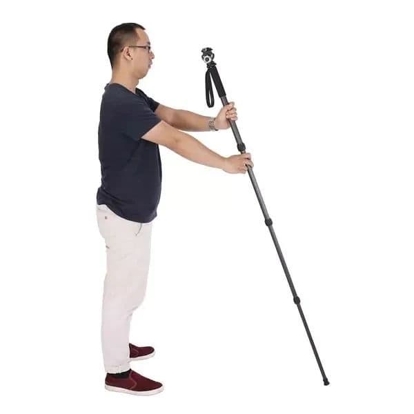 Leofoto MP-284C 4 Section Carbon Fiber Monopod