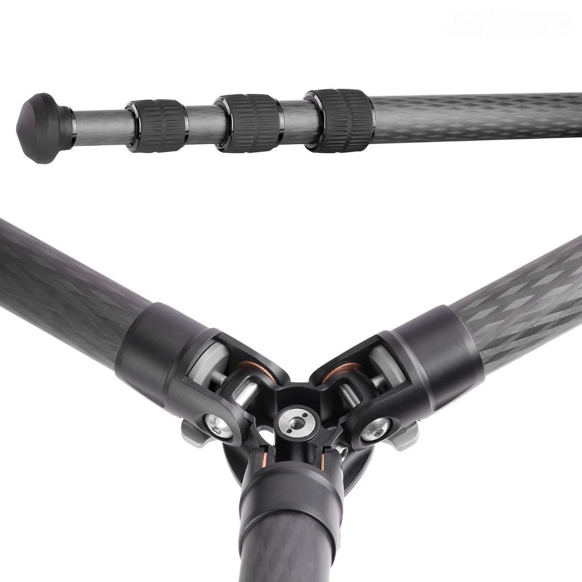 Leofoto Ranger LS-254C Carbon Fiber Tripod with LH-30 Low Profile Ballhead & Separate Center Column