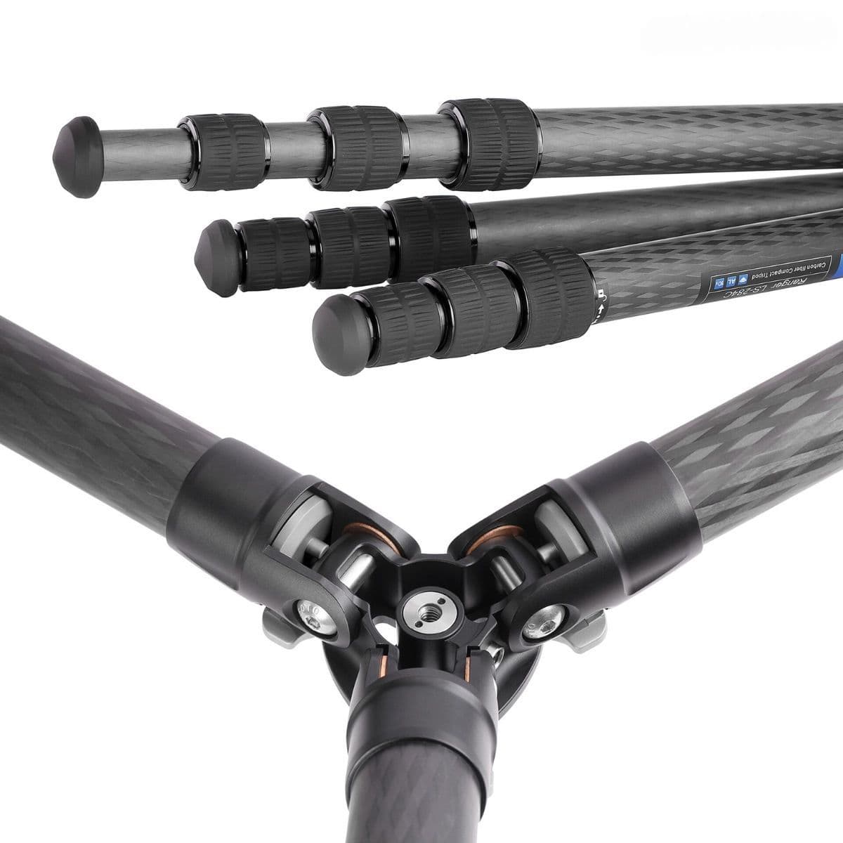 Leofoto Ranger LS-284C Carbon Fiber Tripod with LH-30 Low Profile Ballhead & Separate Center Column