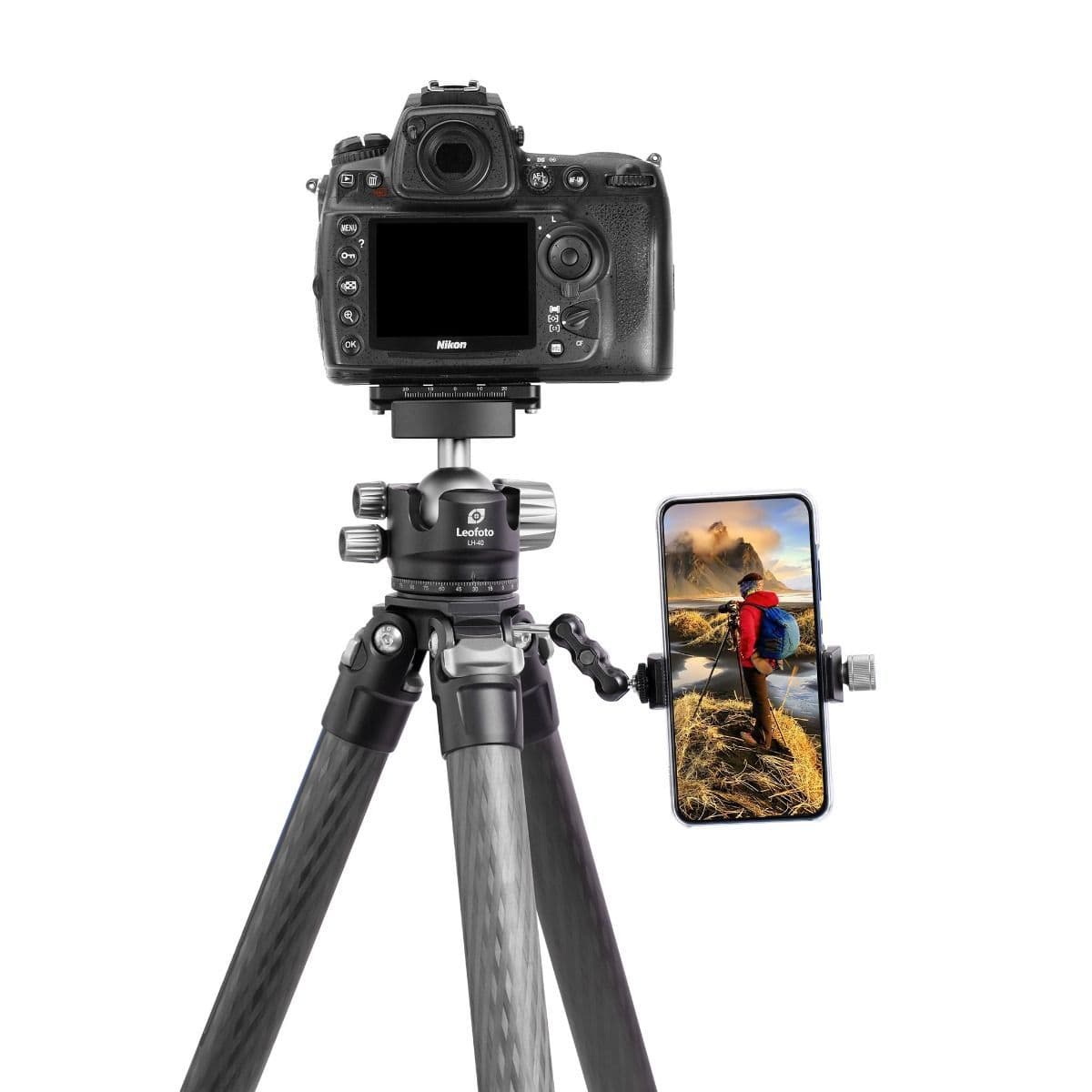 Leofoto Ranger LS-324C Carbon Fiber Tripod with Spider Bowl with LH-40 Ballhead