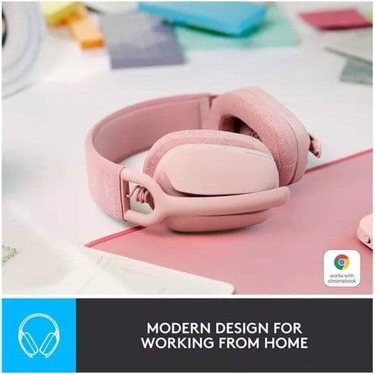 Logitech Zone Vibe 100 - Rose