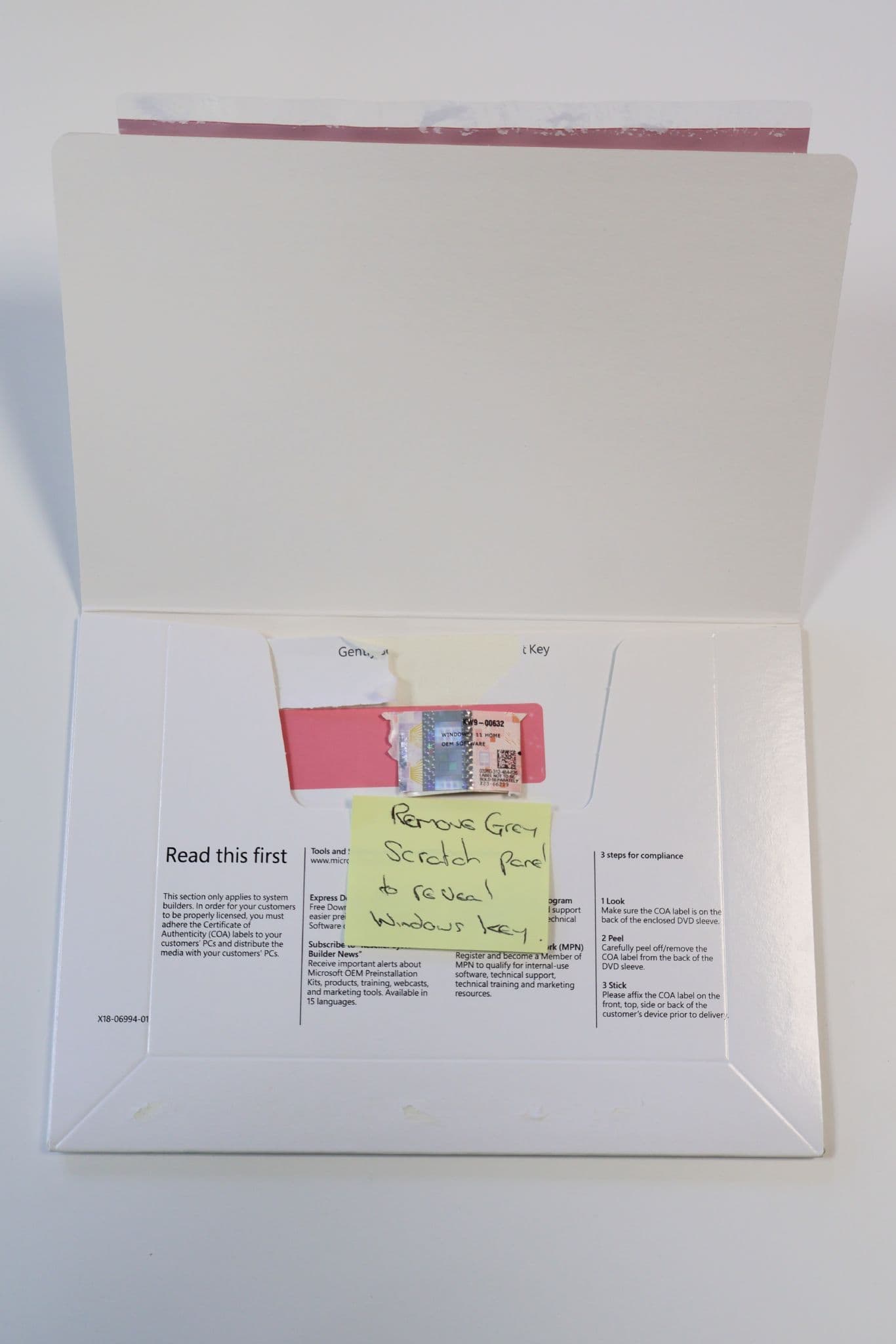 Microsoft Windows 11 Home 64bit (UK) (Open Box)