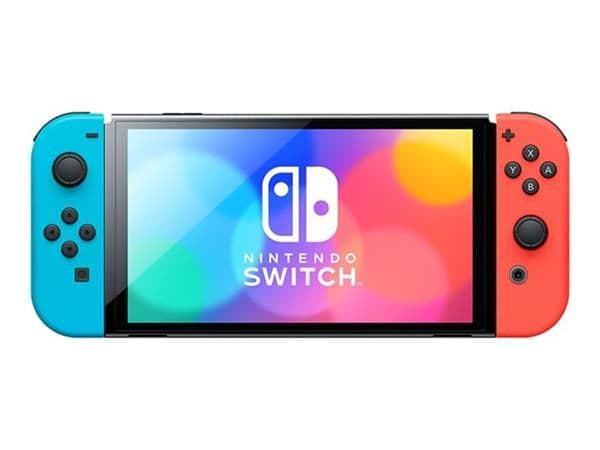 Nintendo Switch (OLED) Red and Blue