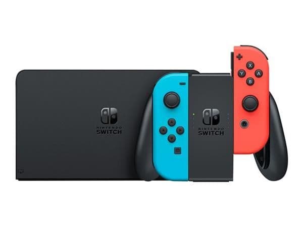 Nintendo Switch (OLED) Red and Blue