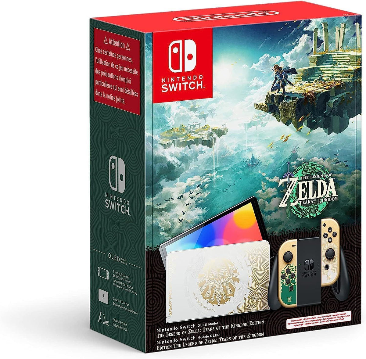 Nintendo Switch (OLED) Zelda Edition