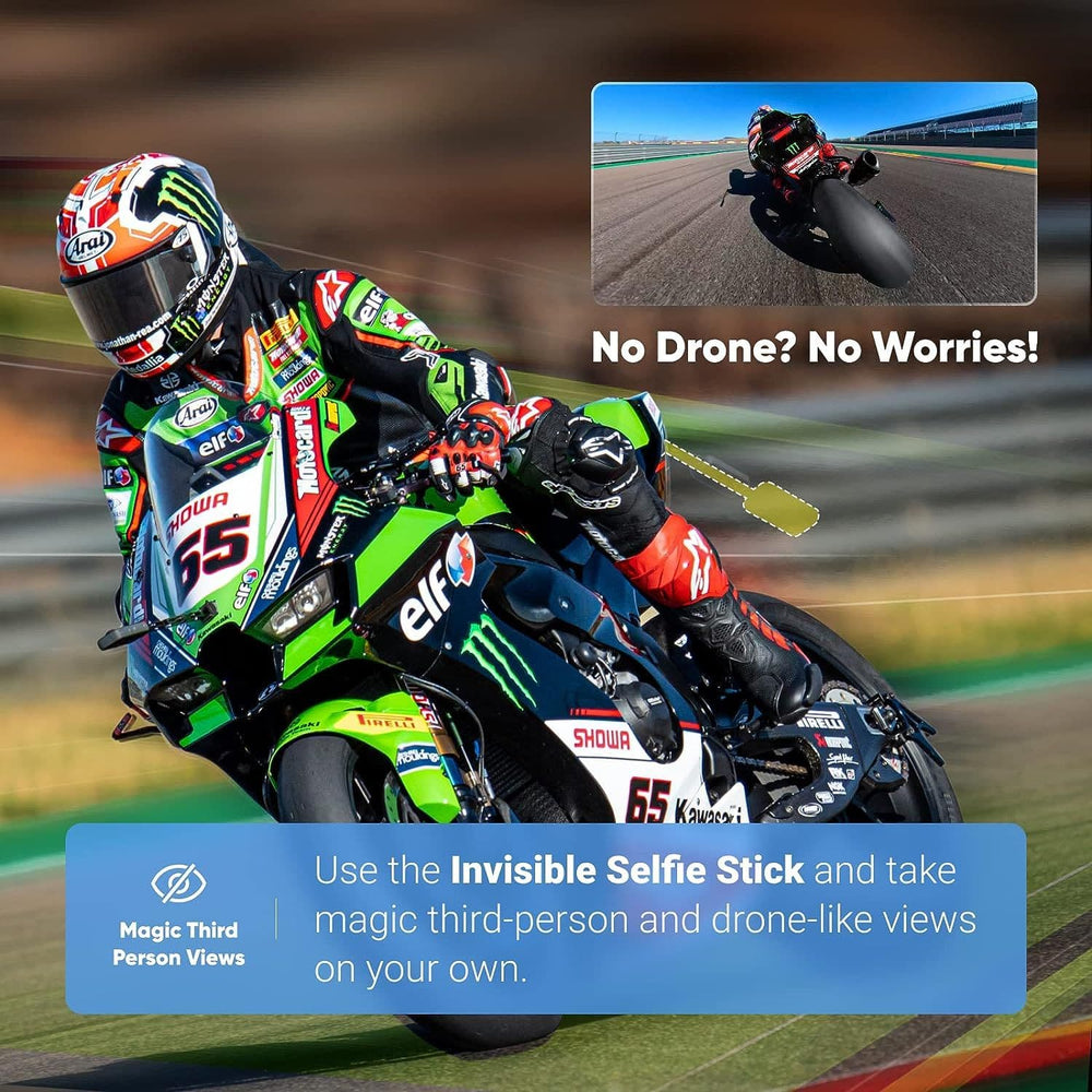 nsta360 X3 - Waterproof 360 Action Camera with 1/2" 48MP Sensors, 5.7K 360 Active HDR Video