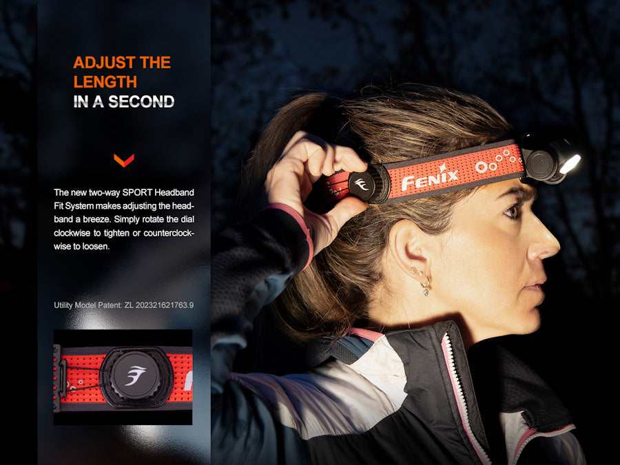 Fenix HM65R-T V2.0 Trail Running Headlamp Nebula