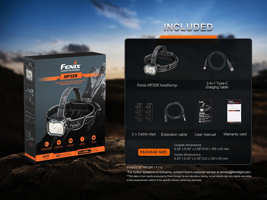 Fenix HP35R Headlamp