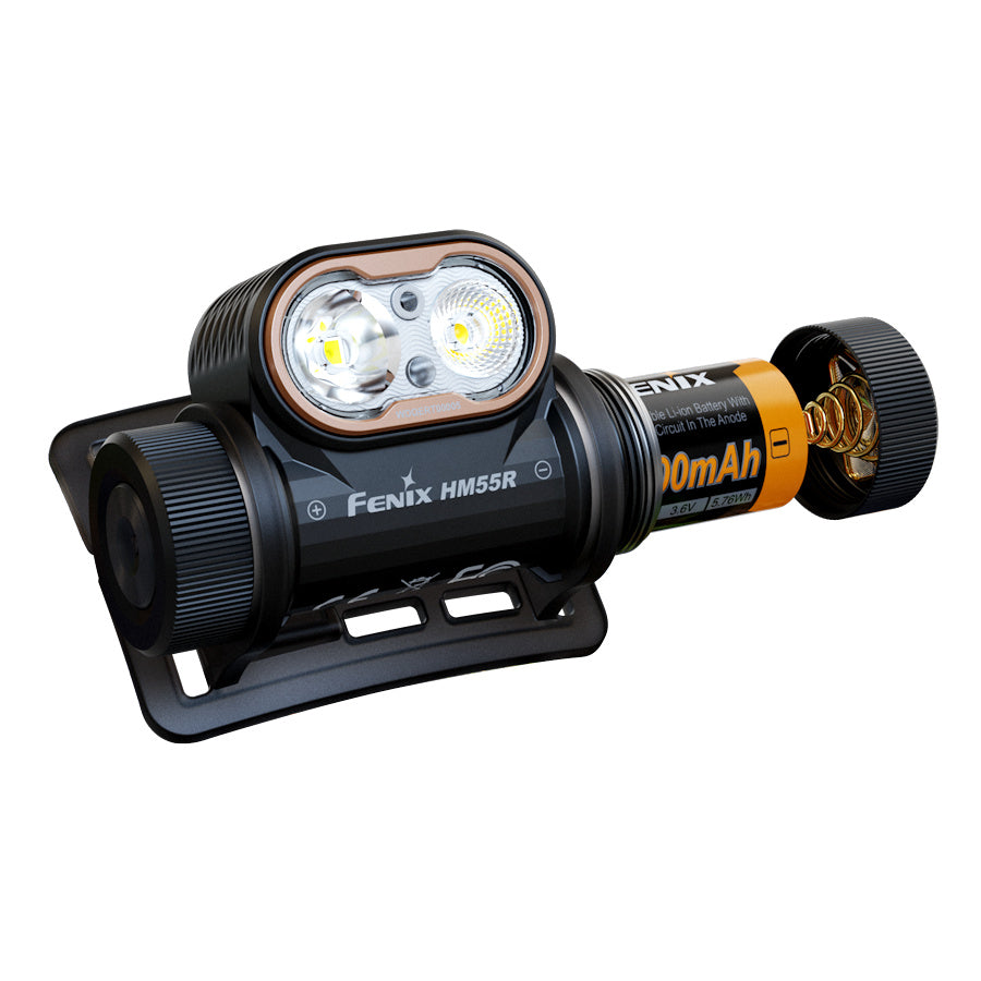 Fenix HM55R Compact Headlamp Black (Open Box)