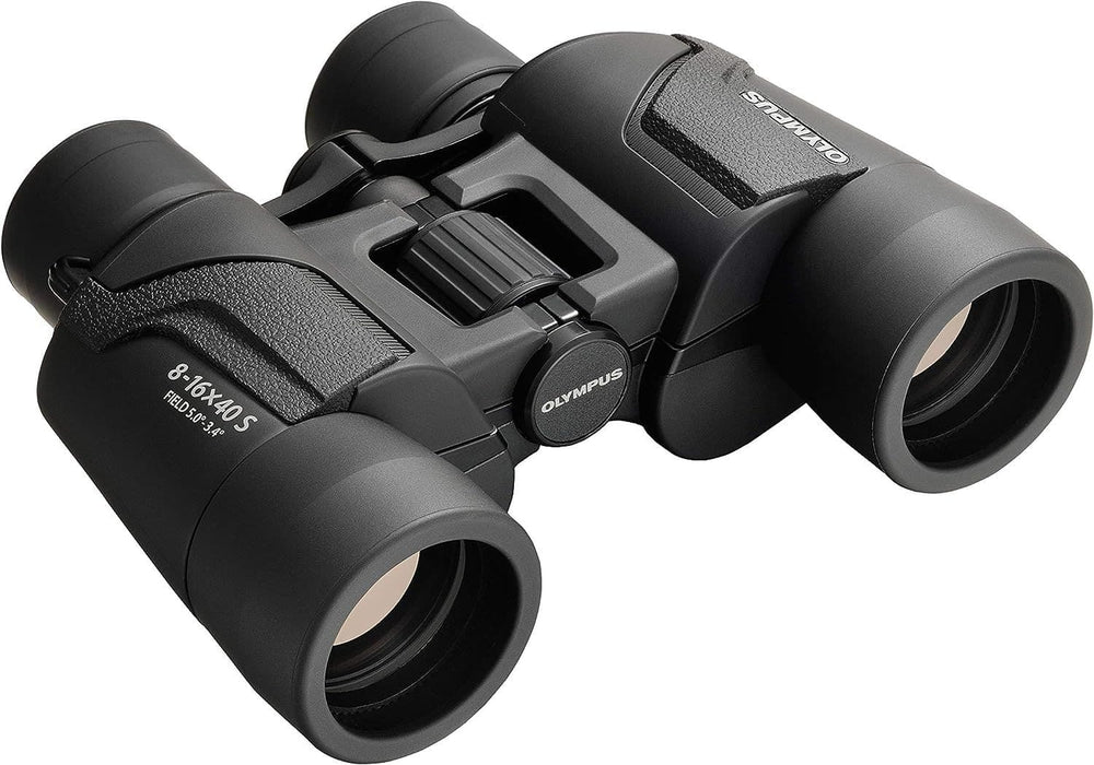 Olympus Binocular 8-16x40 S - Ideal for Nature Observation, Wildlife, Birdwatching, Sports &Concerts