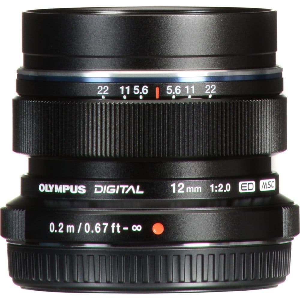 Olympus M.ZUIKO DIGITAL ED 12mm f2.0 Black