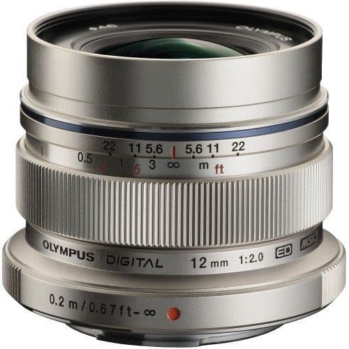 Olympus M.ZUIKO DIGITAL ED 12mm f2.0 SILVER
