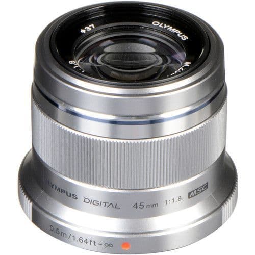 Olympus M.ZUIKO ED 45mm f/1.8 (Silver)