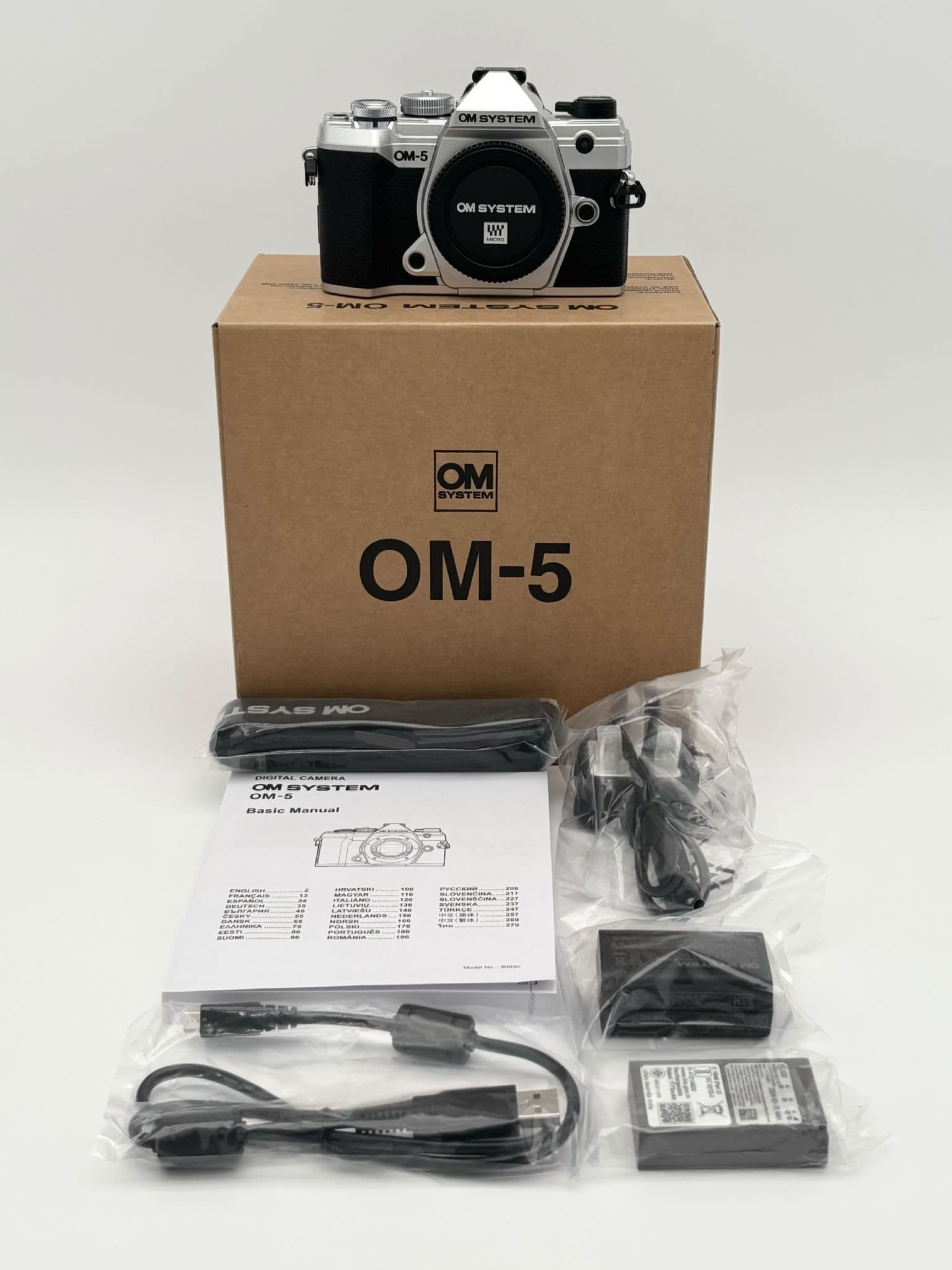 OM System OM-5 Body Silver