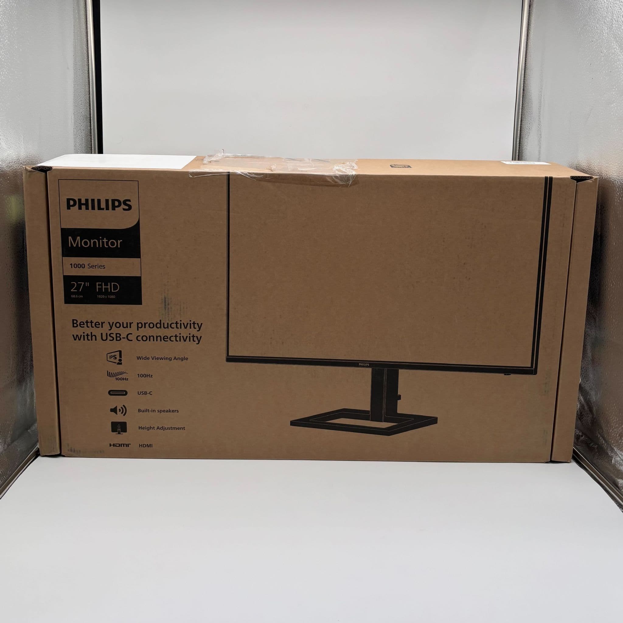 Philips 27" IPS 100Hz FHD Monitor (Open Box)