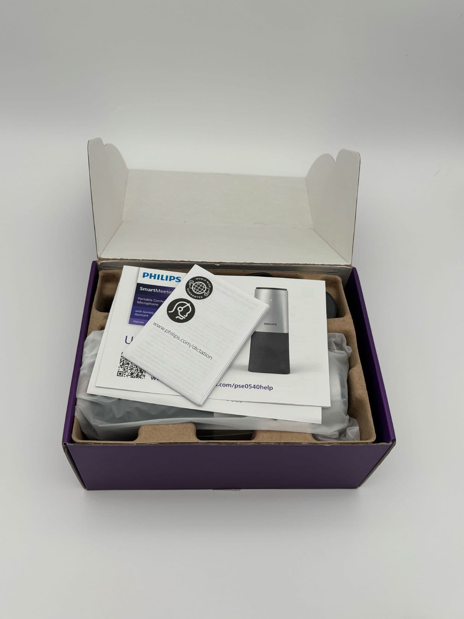 Philips PSE0540 Portable Conference Microphone (Open Box)