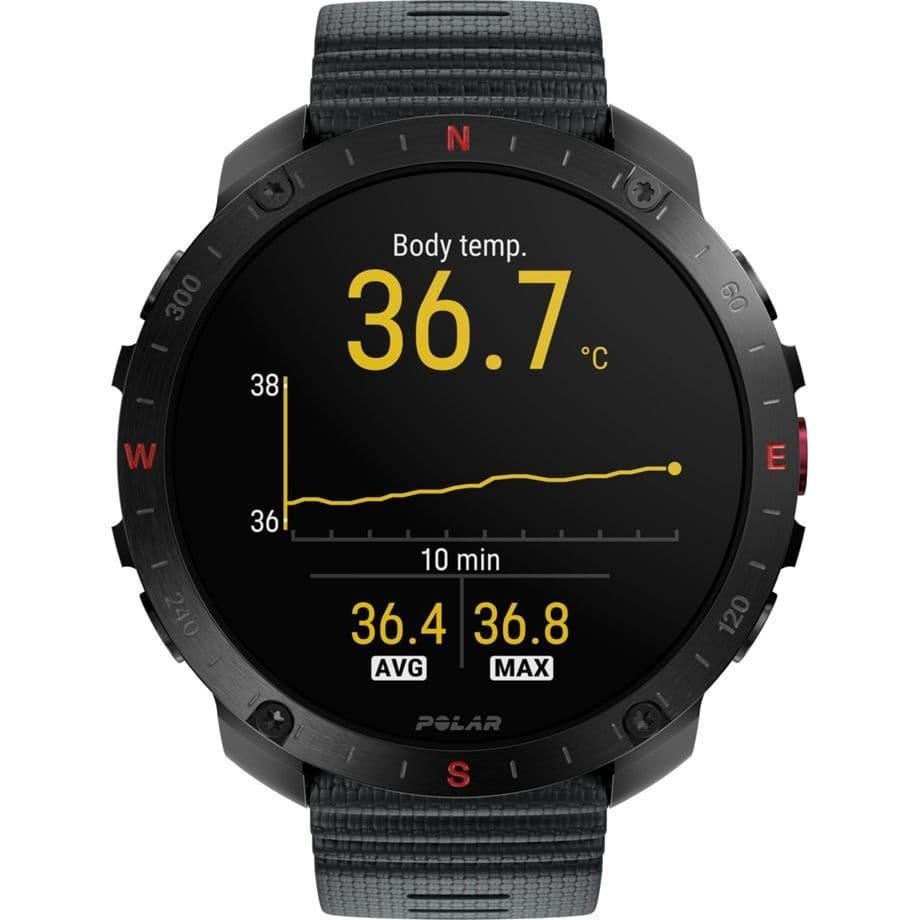Polar Grit X2 Pro - Night Black