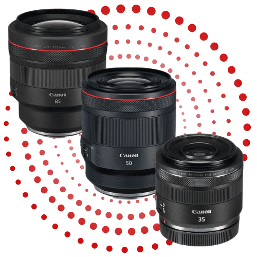 Portrait & Lifestyle RF Lens Bundle