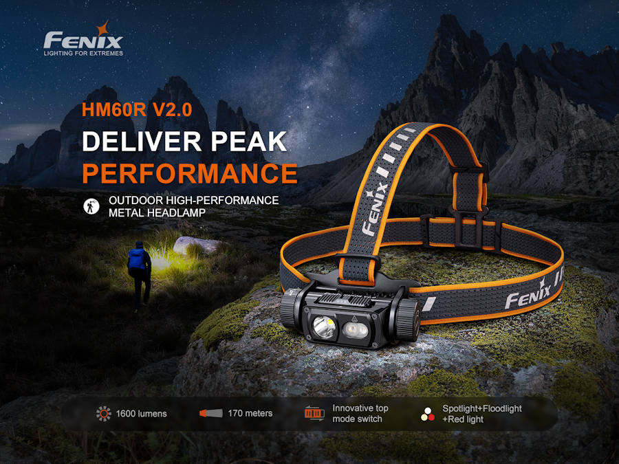 Fenix HM60R Headlamp