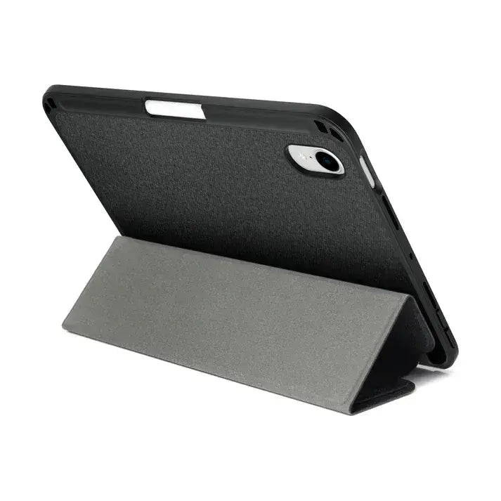 QDOS Muse iPad Folio Case Charcoal Grey (for iPad mini 8.3" )