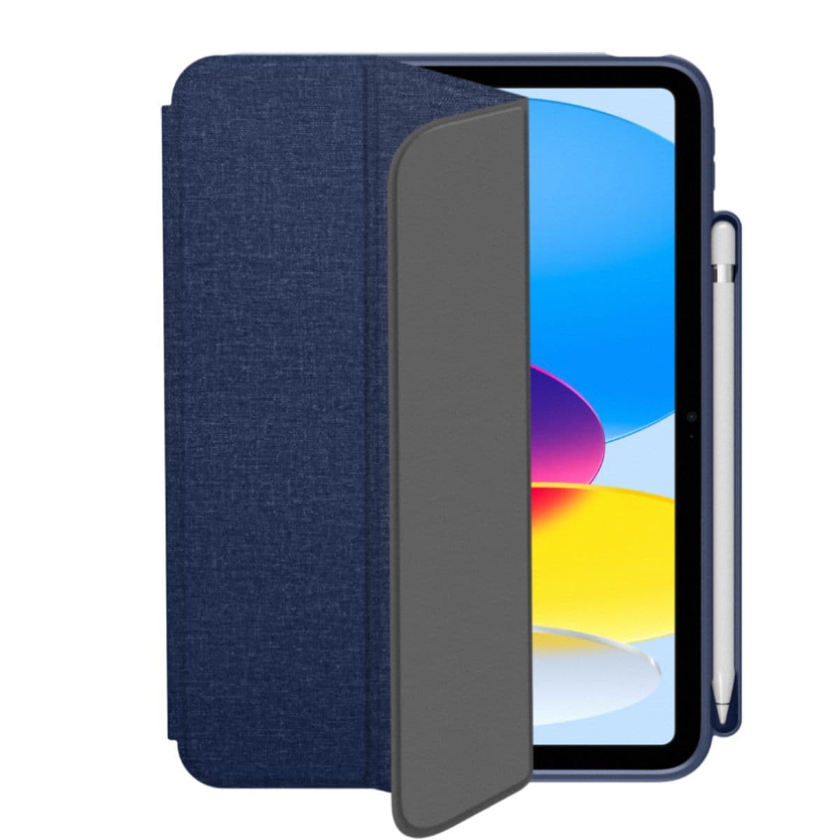 QDOS Muse iPad Folio Case Clear/Blue (for iPad 10.9")