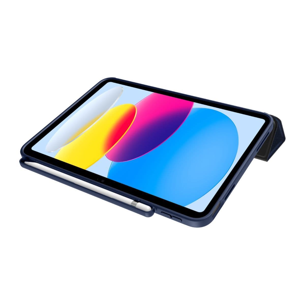 QDOS Muse iPad Folio Case Clear/Blue (for iPad 10.9")